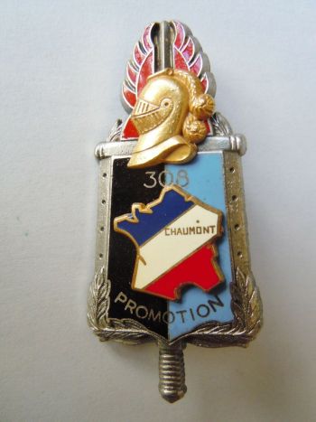 Blason de Promotion 308, Gendarmerie School of Chaumont, France/Arms (crest) of Promotion 308, Gendarmerie School of Chaumont, France