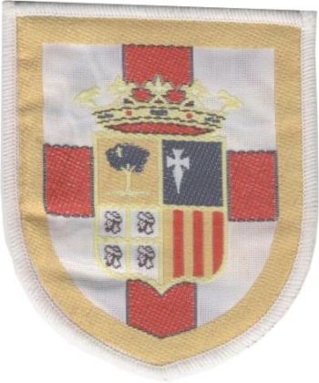 Coat of arms (crest) of the XV Bandera of the Legion Antiguo Reino de Aragón, Spanish Army