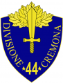 44th Infantry Division Cremona, Italian Army.png