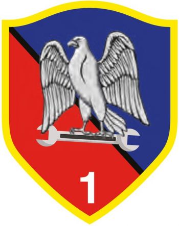 Coat of arms (crest) of the Aviation Maintenance Battalion, Colombian Army