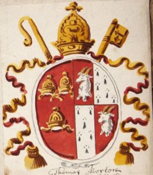 Arms of Thomas Morton