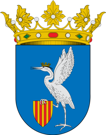 Escudo de Las Cuerlas/Arms (crest) of Las Cuerlas