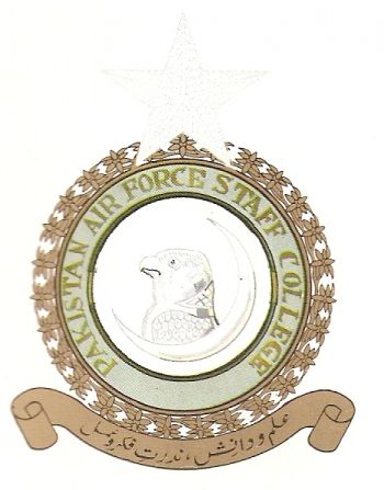 Coat of arms (crest) of the Pakistan Air Force Air War College, Pakistan Air Force
