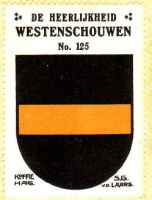 Wapen van Westenschouwen/Arms of Westenschouwen