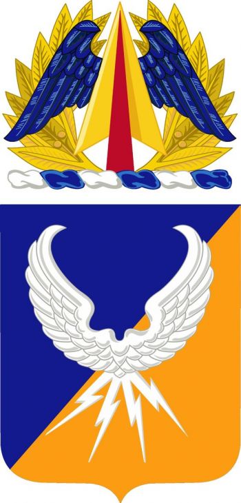 Coat of arms (crest) of the 308th Aviation Battalion, US Army
