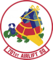 701st Airlift Squadron, US Air Force.png
