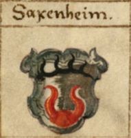 Wappen von Gross Sachsenheim/Arms (crest) of Gross Sachsenheim