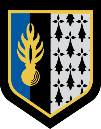 Coat of arms (crest) of the Rennes Gendarmerie Zonal Region, France