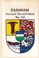 Wapen van Zaandam/Arms (crest) of Zaandam