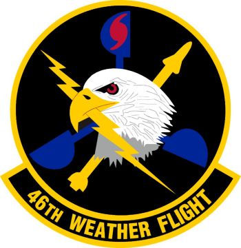Coat of arms (crest) of the 46th Weather Flight, US Air Force