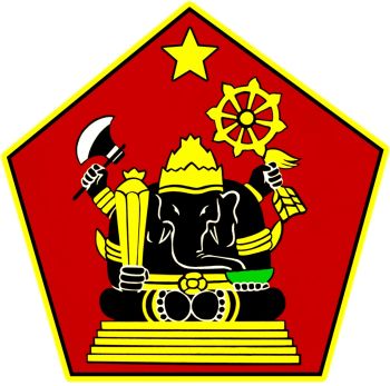 Coat of arms (crest) of the Army Doctrine, Education and Training Command, Indonesian Army