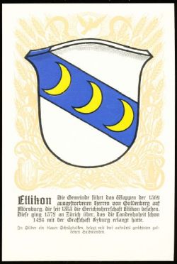 Wappen von/Blason de Ellikon an der Thur