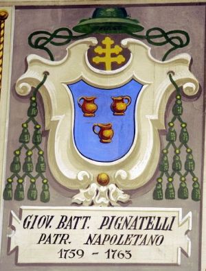 Arms (crest) of Giovanni Battista Pignatelli