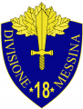 18th Infantry Division Messina, Italian Army.png