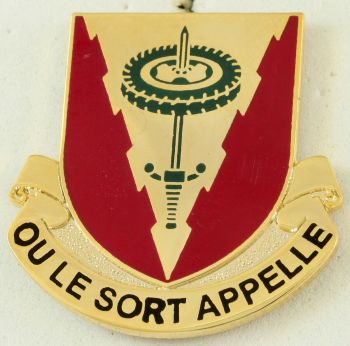 Coat of arms (crest) of the 20th Armored Maintenance Battalion, US Army