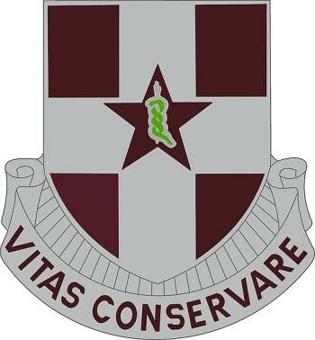 Coat of arms (crest) of 67th Medical Group, US Army