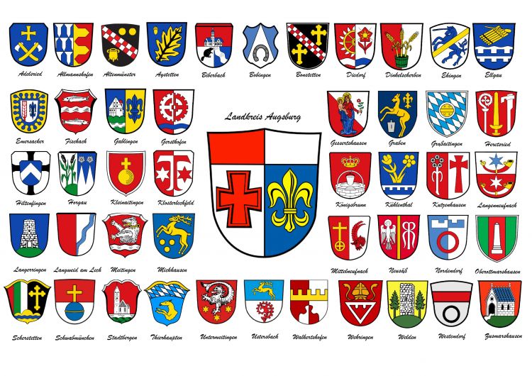 Wappen von Augsburg/Coat of arms (crest) of Augsburg