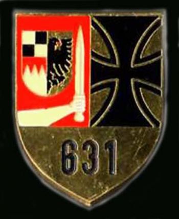 Coat of arms (crest) of the District Defence Command 631, German Army