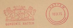 Wapen van Hattem/Arms (crest) of Hattem