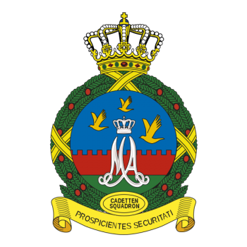 Coat of arms (crest) of the Royal Military Academy Cadet Squadron, Royal Netherlands Air Force