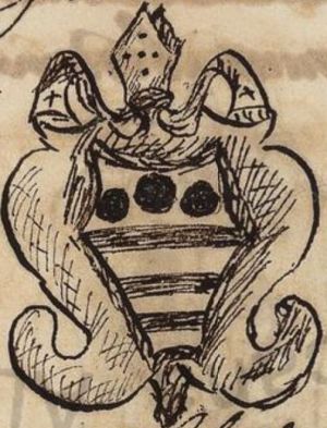 Arms (crest) of Sebastiano Gualterio