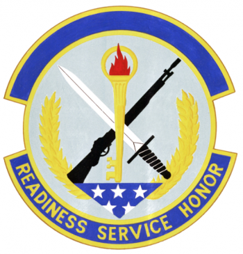 Arms of 31st Services Squadron, US Air Force