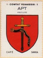 Blason d'Apt/Arms (crest) of Apt