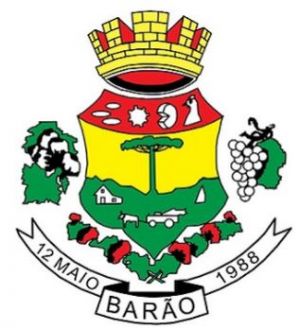 Brasão de Barão (Rio Grande do Sul)/Arms (crest) of Barão (Rio Grande do Sul)