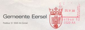 Wapen van Eersel/Coat of arms (crest) of Eersel