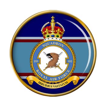 Coat of arms (crest) of the No 181 Squadron, Royal Air Force