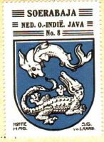 Wapen van Soerabaja/Arms (crest) of Surabaya