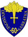 60th Infantry Division Sabratha, Italian Army.png