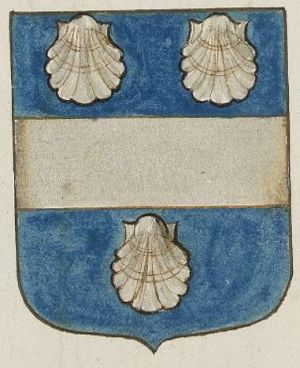 Arms (crest) of Marie de L’Orme