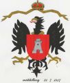 Wapen van Middelburg (Zeeland)/Coat of arms (crest) of Middelburg (Zeeland)