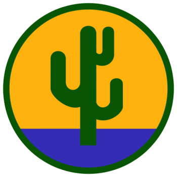 Arms of 103rd Infantry Division Cactus Division, US Army