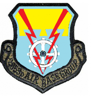 Coat of arms (crest) of the 2853rd Air Base Group, US Air Force