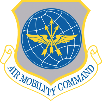 Coat of arms (crest) of the Air Mobility Command, US Air Force
