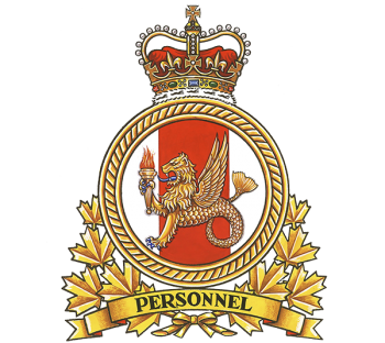 Coat of arms (crest) of the Military Personnel Command, Canada