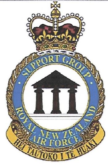 Coat of arms (crest) of the Support Group, RNZAF