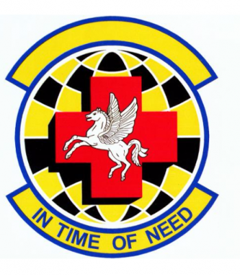 Coat of arms (crest) of the 459th Aeromedical Evacuation Squadron, US Air Force