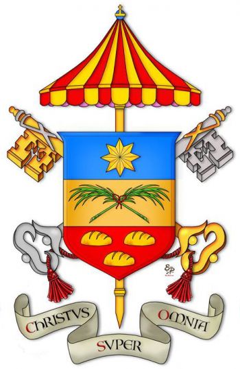 Arms (crest) of Basilica of St. Nicholas of Bari, Taormina