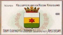 Wapen van Kollumerland en Nieuwkruisland/Arms (crest) of Kollumerland en Nieuwkruisland