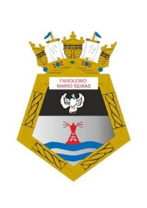 Coat of arms (crest) of the Lighthouse Ship Mario Seixas, Brazilian Navy
