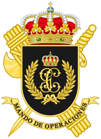 Coat of arms (crest) of Operations Command, Guardia Civil