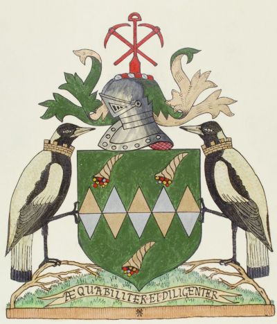 Arms (crest) of Diamond Valley