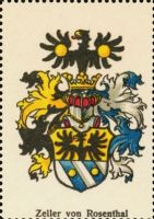 Wappen Zeller von Rosenthal