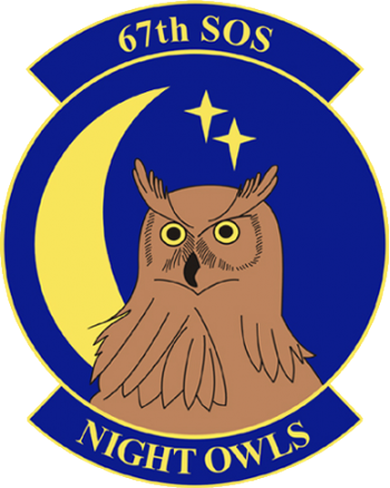 Coat of arms (crest) of the 67th Special Operations Squadron, US Air Force