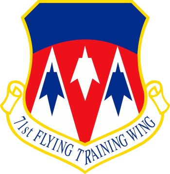 Coat of arms (crest) of the 71st Flying Training Wing, US Air Force