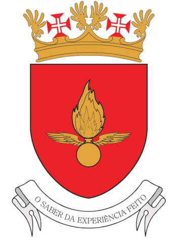 Coat of arms (crest) of Fireing Range Camp, Portuguese Air Force