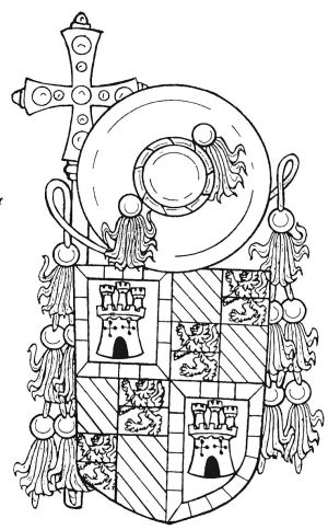 Arms (crest) of Gaspar Ávalos de la Cueva